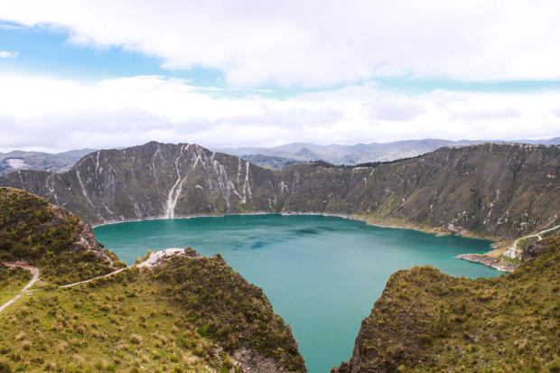 Glowing Blue Caldera