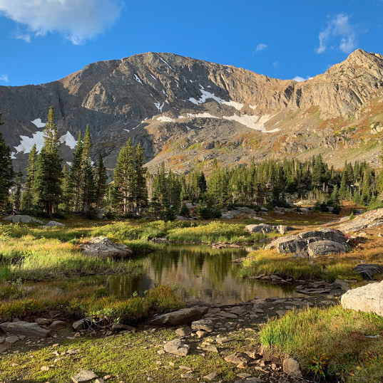 Hiking in the Rocky's. PC Sheelah Brennan on Unsplash