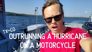 Outrunning a HURRICANE on a MOTORCYCLE: Solo Trip Through the Southern USA